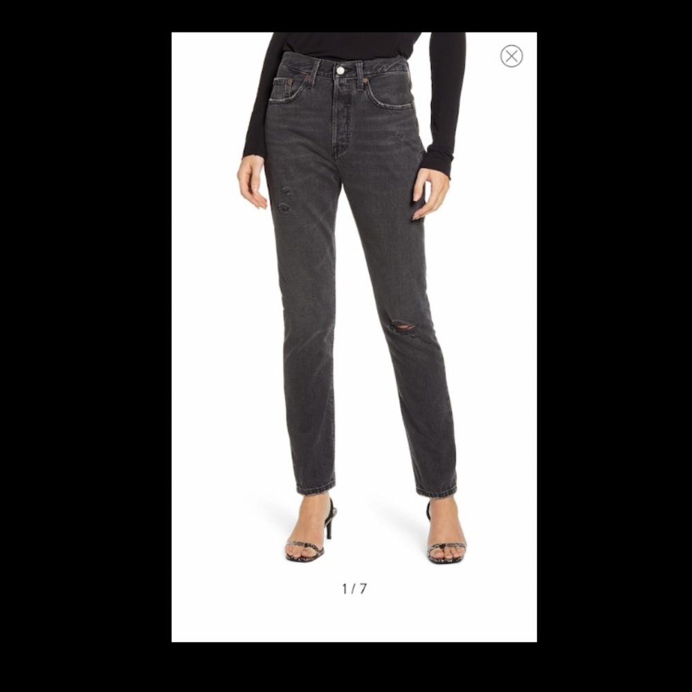 Levi’s 501 tapered jeans